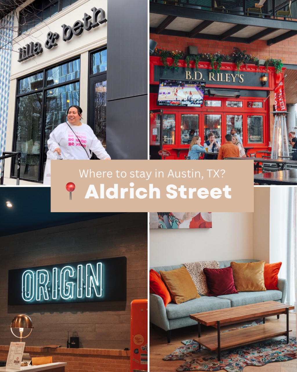 Where to Stay in Austin, TX | Aldrich St.